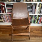 Army Military 1940s Wwii Us American Seating Company Wooden Folding Chair Usa
