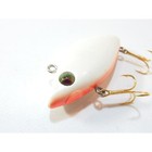 Zeal Bible Wood Glass Eye 1988 Floating Vibration Old Lure