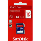 Lot Of 2 Sandisk 16gb   32gb Sdhc Class 4 Sd Flash Memory Card Camera Sdsdb-016g
