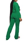 Pinsv Womens 2 Piece Outfits Casual Fall Pants Set Matching Track Suits Large