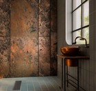 Award-winning Real Copper Wall Art     For Bathroom     Wellness Spa Decor Panels
