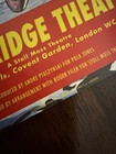 Return To The Forbidden Planet Cambridge Theatre Card Poster Original 12 5x20