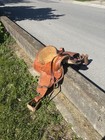 Traditional Brown Leather Pleasure trail Western Horse Saddle
