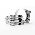 Super Clamps Heavy Duty Exhaust Clamp 201 Stainless Steel Strong Hose Pipe Clamp