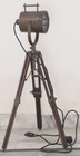 Nautical Antique Look Searchlight With Tripod Stand Collectable Spot Light Studi