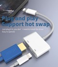 Lightning To Hdmi Adapter For Tv With Iphone 12 13 Max Apple Splitter Digital   