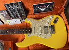    65 Fender Strat Custom Shop Usa 1965 Nos Relic Graffiti Yellow W  Vintage Case