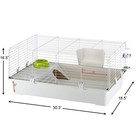 Ferplast Cavie Guinea Pig Cage   Rabbit 30 3 l X 18 5 w X 16 5 h  White
