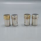 Tiffany   Co  Sterling Silver Individual Salt   Pepper Shakers Two Pairs In Box