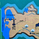 Turkmenistan 1992 - Mnh - Camels - Desert Map Stamps Block