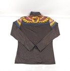 Nik Nik Shirt Disco Italy Southwestern Native American Thunderbird L Vintage 70s