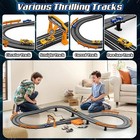 Slot Car Race Track Set Electric Powered Race Track Dual Racing Car Track Set
