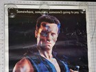 Poster 1985 Commando Arnold Schwarzenegger Super Rare Original Vintage 1 Sheet