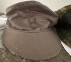 Lot Of 4 German Bundeswehr Field Caps     M43 Grey  Flecktarn  Olive  Cockades