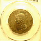 Great Britain Conder Token 1 2 Penny -hampshire  Pcgs Au55