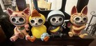 Furrybones Collection Of 12 Cold-cast Resin Skeleton Figurines Summit Collection