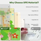 Extra Large Baby Play Mat 78 x70      Reversible Foam  Foldable  Waterproof
