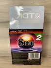 Tdk Mp Premium 120  8mm Video Cassette Camcorder Tape 2-pack New Sealed