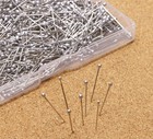 26mm 1inch Stainless Steel Dressmaker Straight Quilting Pins Bulk