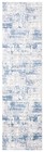 Safavieh Amelia Collection Runner Rug-2 2 X 6   Blue   Grey  Modern Abstract