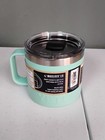 Brand New  Yeti Rambler 14 Oz Sea Foam Green Mug With Mag Slider Lid Nwt 