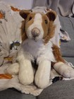 Animal Alley Collie Dog Plush 24    Large Floppy Stuffed Animal Toys R Us Vtg 