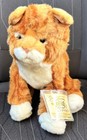 Rare Ganz Webkinz Signature Orange Tabby Cat Plush Stuffed Animal W  Code