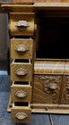Antique Singer Sewing Machine  5 Drawer Tiger Oak Cabinet Exceptional Condition