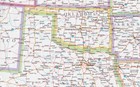 Laminated 24x36 Usa Map Wall Poster Current Detailed Road And City Map