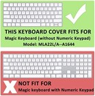 Ultra Thin Silicone Keyboard Protector Cover Skin For Apple Imac Magic
