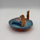 Shinsei Mini Power Ufo Commander 7 Die-cast Toy Blue Silver
