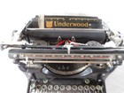 Rare Working Underwood Typewriter Old School Writing Desk Typing Manual Portable