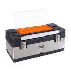 Tool Box Small Parts Organizer 18 Bins And Removable Tray Hardware Storage