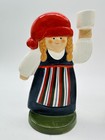 Lisa Larson For Goebel Santa   Mrs  Santa Candle Holders