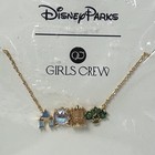 Girls Crew Walt Disney World Attractions Necklace Disney Parks