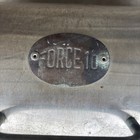 Vintage Force 10 Stainless Portable Marine Boat camp Propane Grill  83720