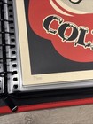 Obey Giant Shepard Fairey Cold Chillin  red  Art Print Poster 2008 Signed Le 350