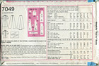 Simplicity Sewing Pattern 7049 Size 14    1975 Misses  Dress Or Top   Pants Uc ff