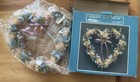 Vtg House Of Lloyd Homespun Heart Wreath 9    Granny Country Cottage New In Box