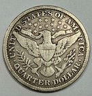 1892-p 25c Barber Silver Quarter - Nice Coin - First Year Barber Quarter