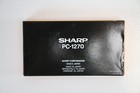 Sharp Pc-1270 Pocket Computer Calculator Nos