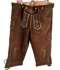 Edelnice Men   Traditional Authentic German Trousers Brown 54