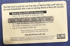 Blizzard Entertainment World Of Warcraft Pre-paid 12-month Game Time Card code 