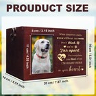 Pet Urns For Dog Ashes Wooden Pet Cremation Urn With Photo Frame Cat Dog Urns   
