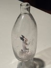 18th Century Blown Glass Whimsy Flask C 1800 Pitkin End Of Day Pontil Dog