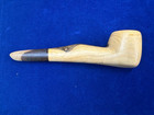 Vintage Antique Tobacco Hand Carved Natural Wood  Estate Pipe