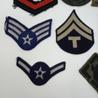 Lot Of 11 Assorted Vintage Usa Military Patches