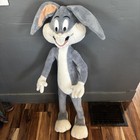 Vintage 80s Jumbo Warner Bros  Looney Tunes Bugs Bunny  Plush 1987 42in Rare 