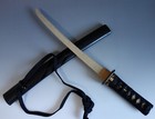 Koshirae Wakizashi Ivy Fuchi Choei Name Kiku Flask Menuki Tsuba Sword Fitting