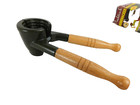 Spring Loaded Heavy Duty Nutcracker Bottle Opener Pliers wood Handles Free Ship